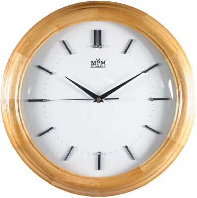 Nástenné hodiny MPM, 2828.53 - svetlé drevo, 34cm