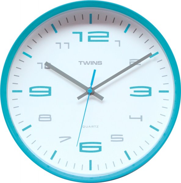 E-shop Twins hodiny 10512 blue 30cm