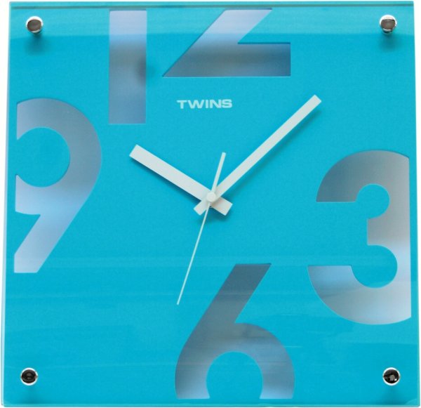 E-shop Twins hodiny 5080 blue 30cm
