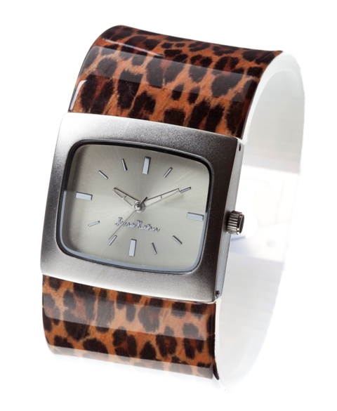 E-shop Štýlové náramkové hodinky JKBW14 RAMC LEOPARD