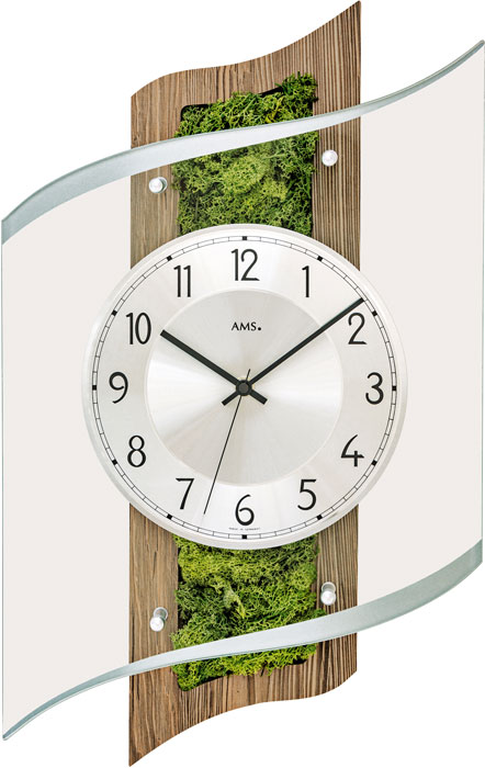 E-shop Dizajnové nástenné hodiny AMS 5517, 45 cm
