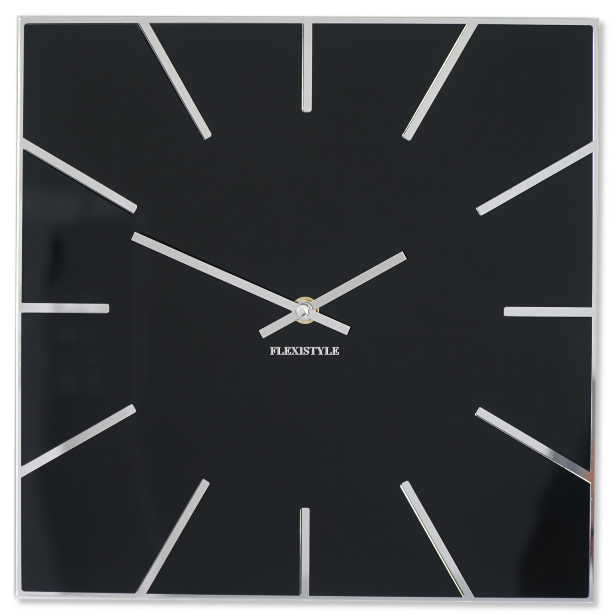 E-shop Nástenné akrylové hodiny Exact Flex z119-1-0-x, 30 cm, čierne