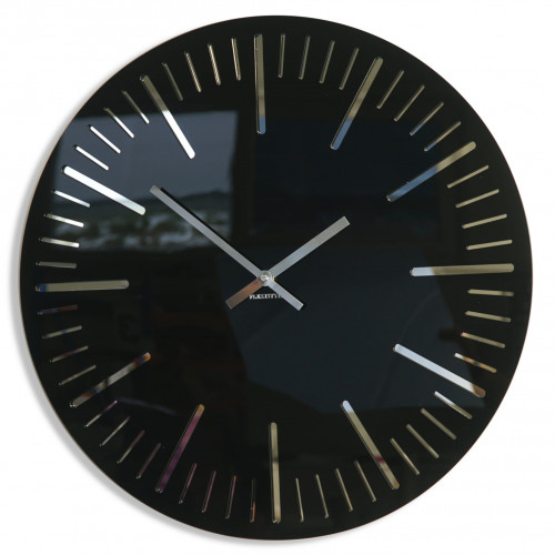 E-shop Nástenné akrylové hodiny Trim Flex z112-1-0-x, 50 cm, čierne