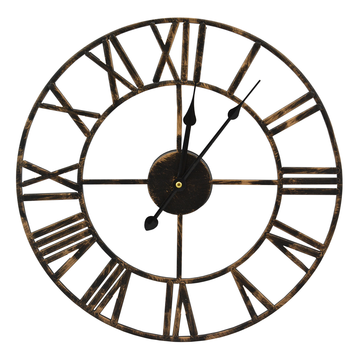 E-shop Nástenné hodiny Vintage, kovové, FAL168A 40cm