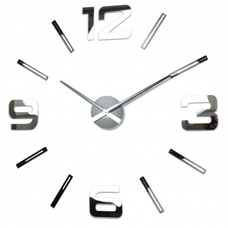 E-shop 3D Nalepovacie hodiny DIY ADMIRABLE XL Sweep z540g01, MX100-130cm