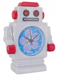 E-shop Detský budík robot Tommy Kemi 8680, 15 cm