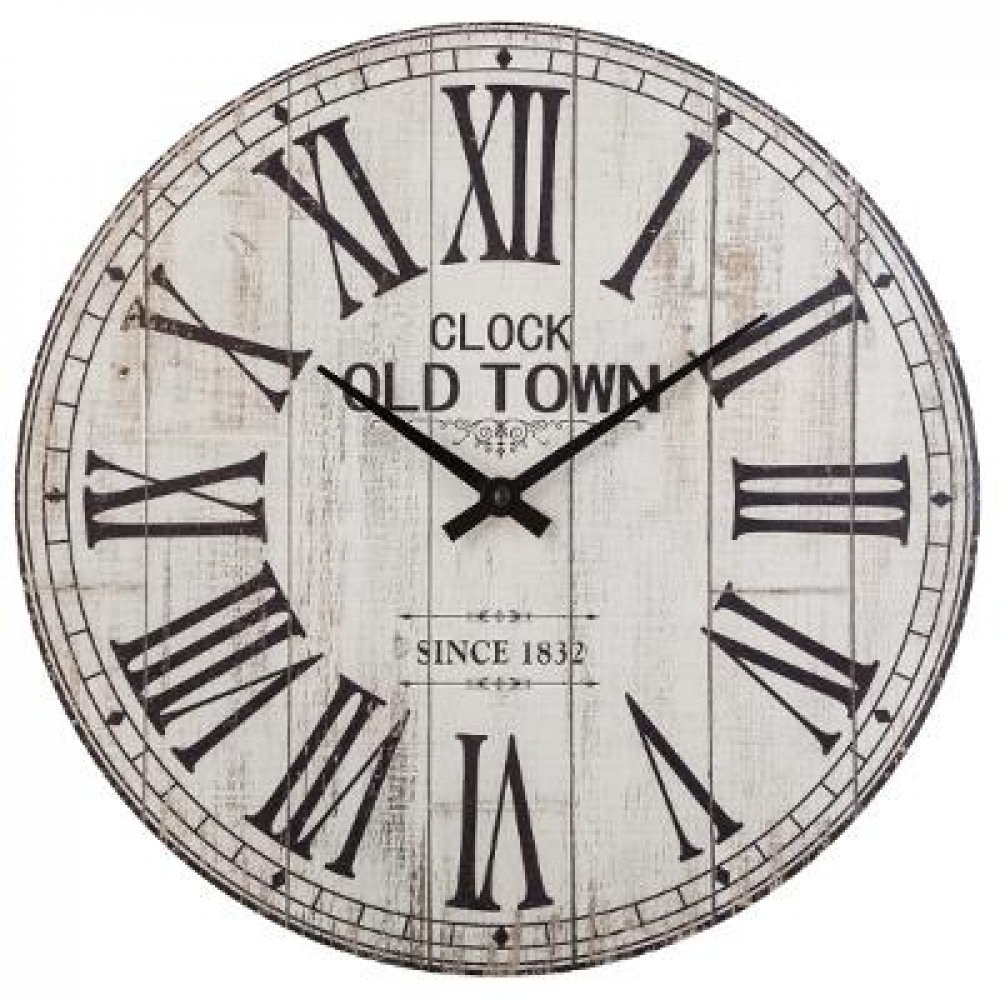 E-shop Nástenné hodiny Atmosphera Clock Old Town, JJA8120, 38cm