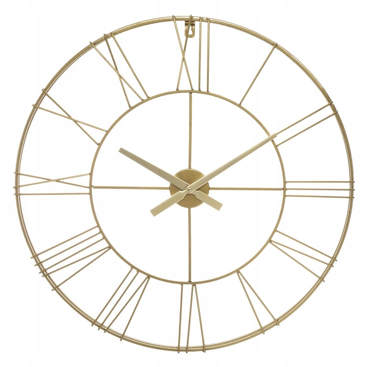 E-shop Nástenné kovové hodiny Atmosphera Vintage 977B, 70 cm, zlaté