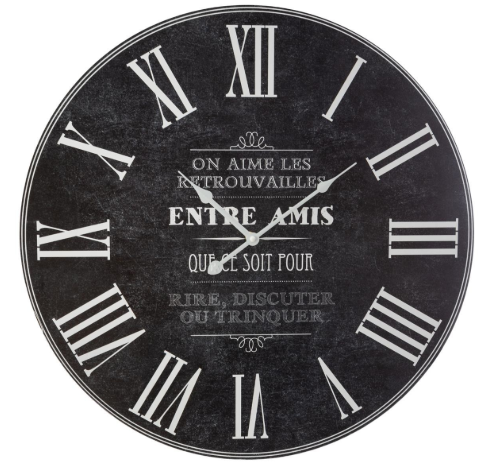 E-shop Nástenné vintage hodiny Entre Amis Atmosphera 2366, 57 cm