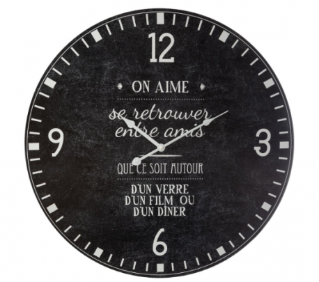 E-shop Nástenné vintage hodiny On aime Atmosphera 2366, 57 cm