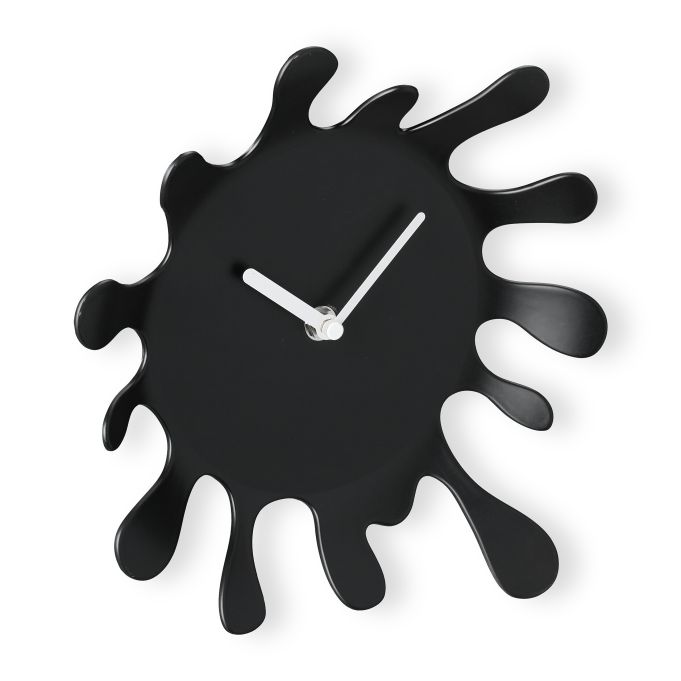 E-shop Moderné nástenné hodiny RD43307, 28cm čierna