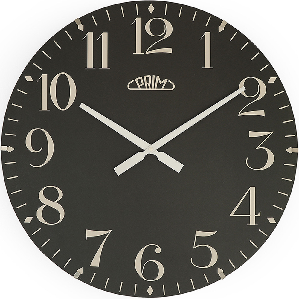 Nástenné hodiny PRIM Character 50cm, čierna 4156.90