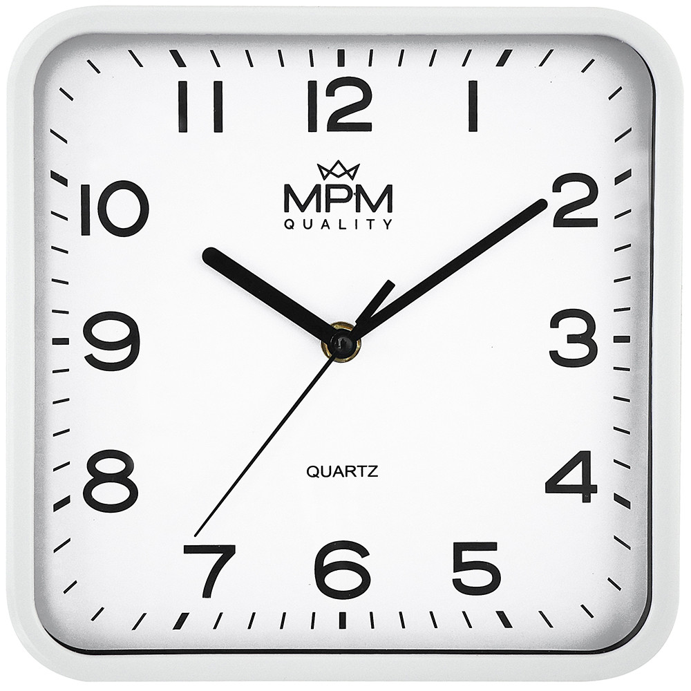 E-shop Hranaté nástenné hodiny MPM 4234.00