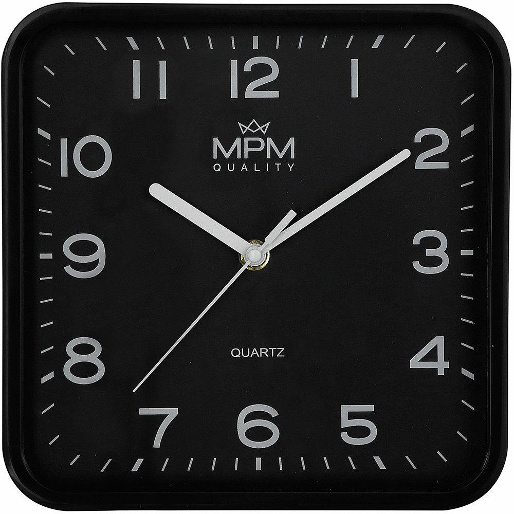 E-shop Hranaté nástenné hodiny MPM 4234.90