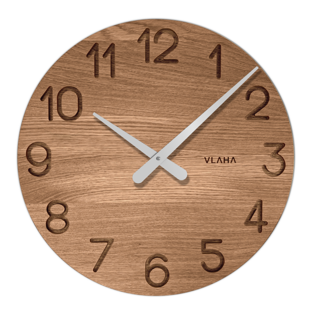 E-shop Dubové hodiny Vlaha, VCT1131, 45cm